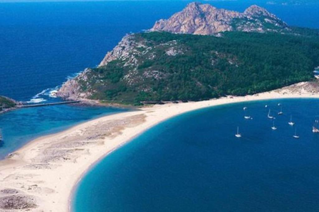 Ideal En Primeira Linea De Playa By Cabana Rentals Cangas do Morrazo Eksteriør bilde